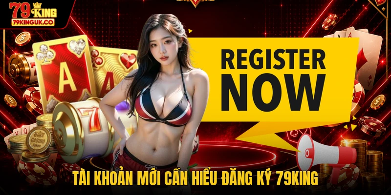 Tài khoản mới cần hiểu đăng ký 79KING